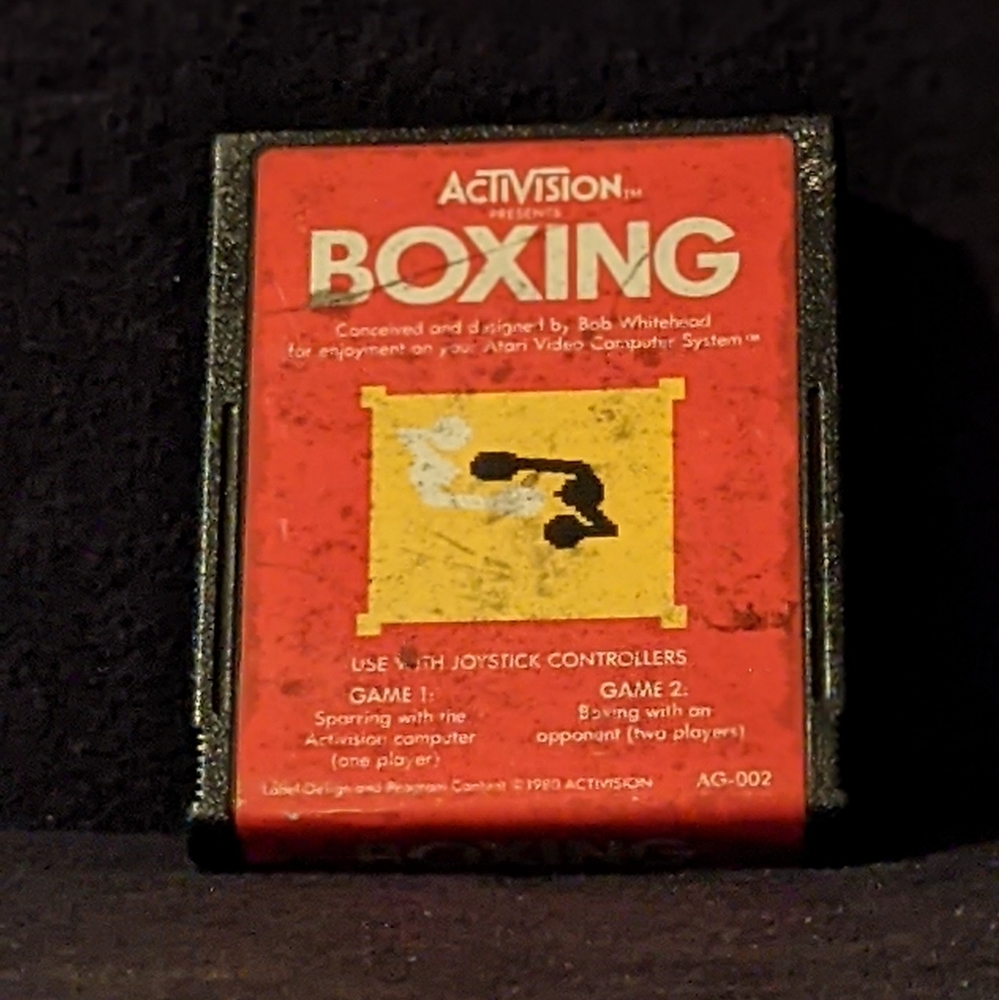 Boxing Atari 2600 Activision Game